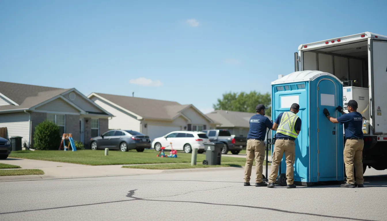 Standard Porta Potty Rentals in Hobbs, IN near me